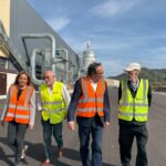 El presidente del Parlament de Cataluña, Josep Rull, visita el Grup Boix